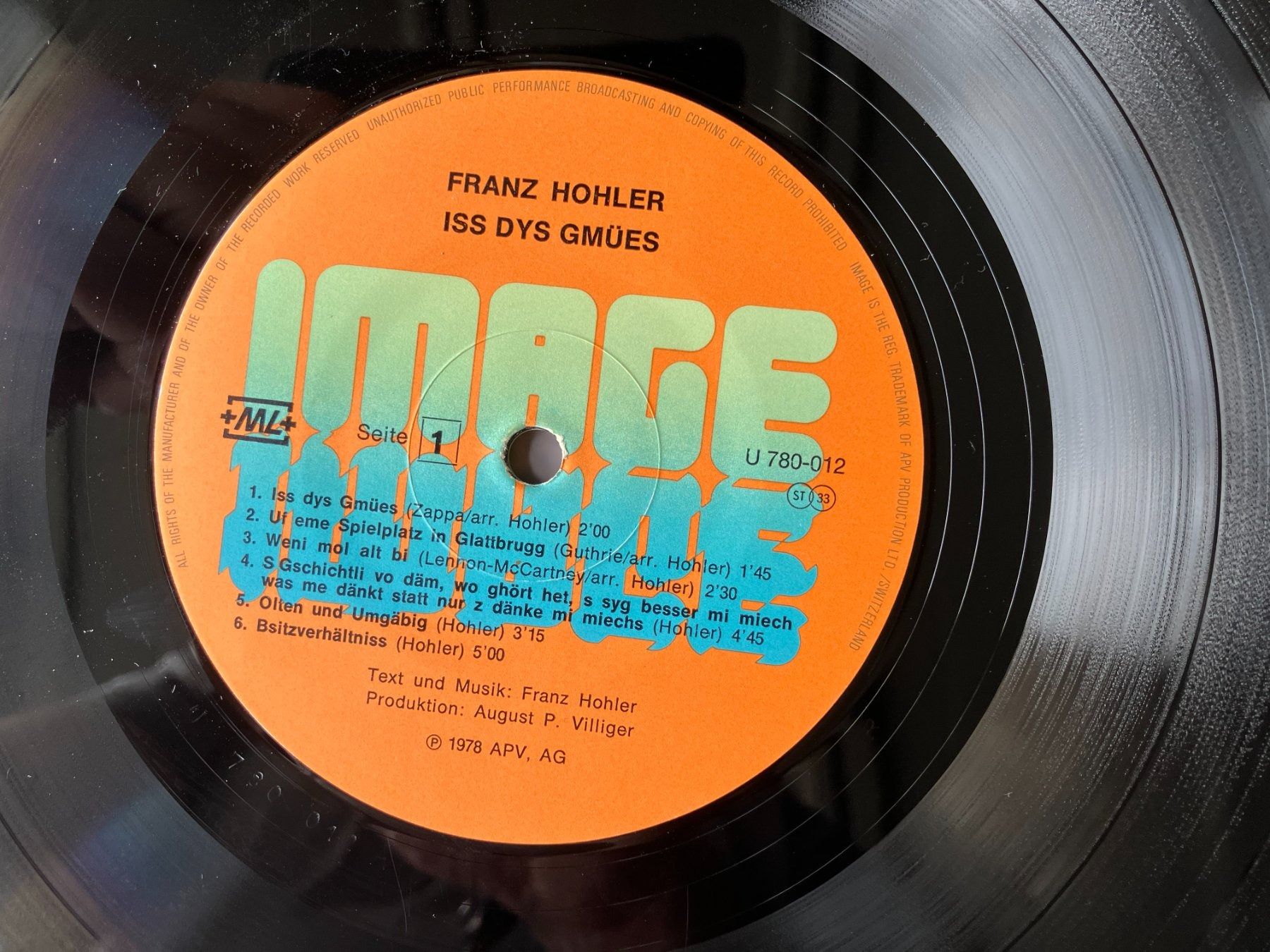 Vinyles: Franz Hohler – D'occasion à Aarwangen par Jukebox3 6