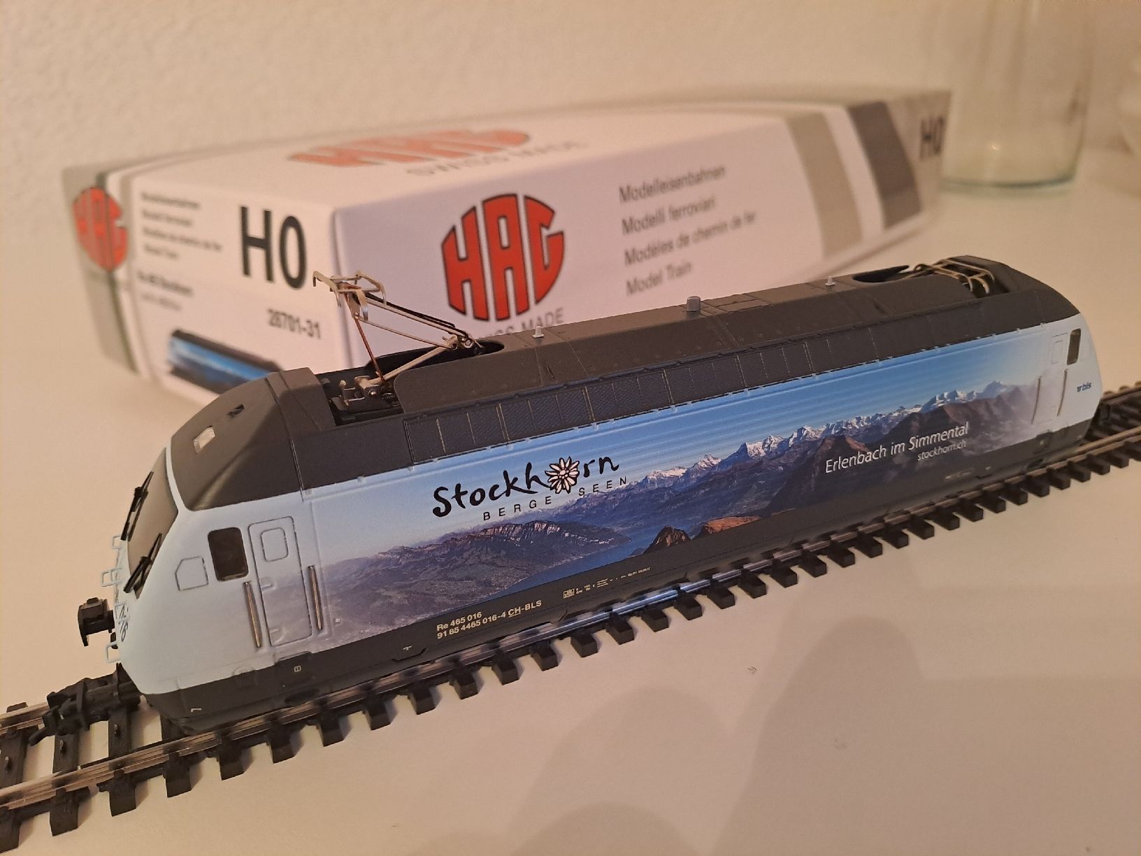 Hag Modellini di ferrovie: HAG Lok BLS  – Usato da Buchs SG venduto da Ruedi12 2