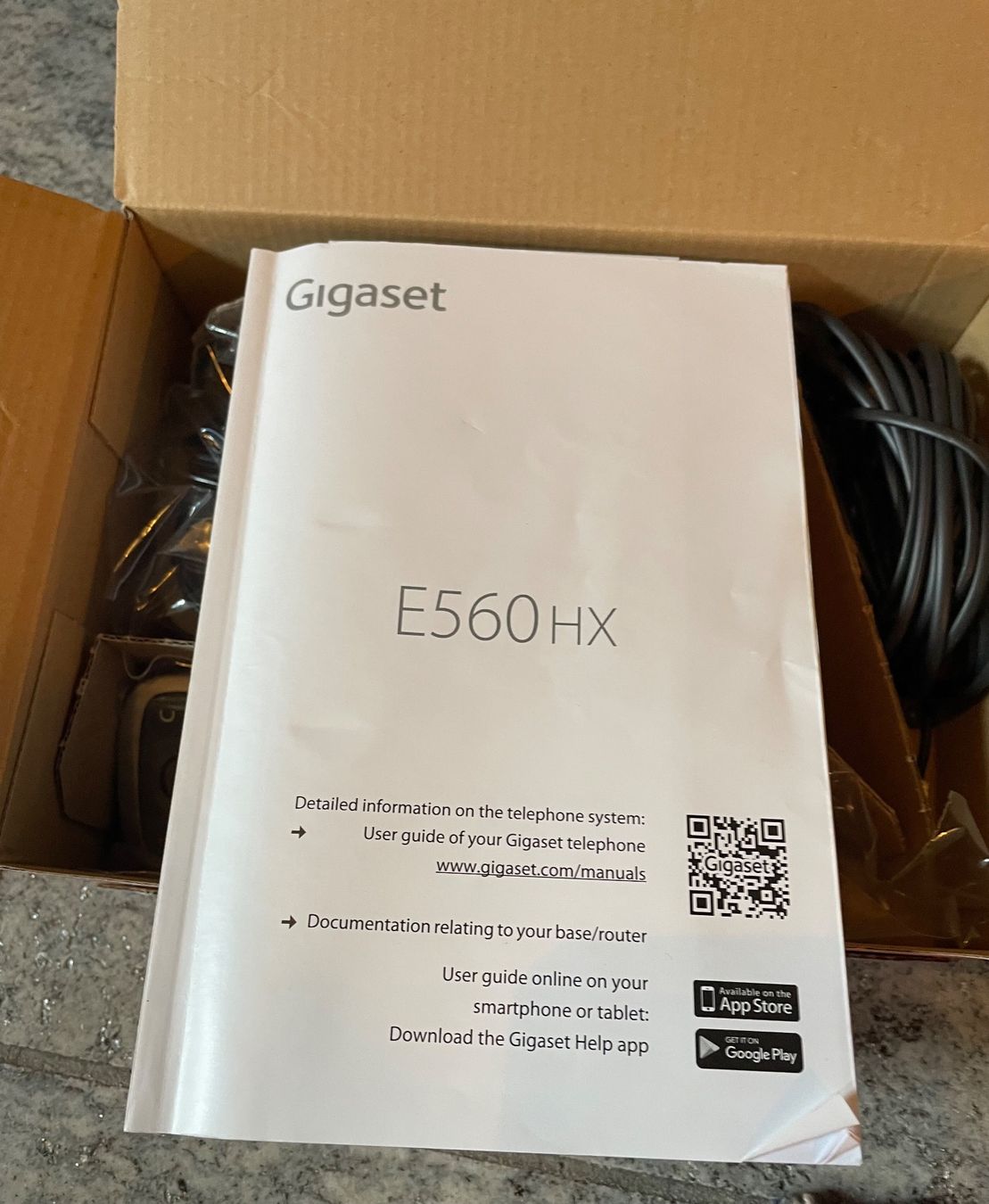 Telefone: Telefon Gigaset E560 HX Universal Handset DECT CAT-iq neu – Gebraucht aus Mollis von cava10 5