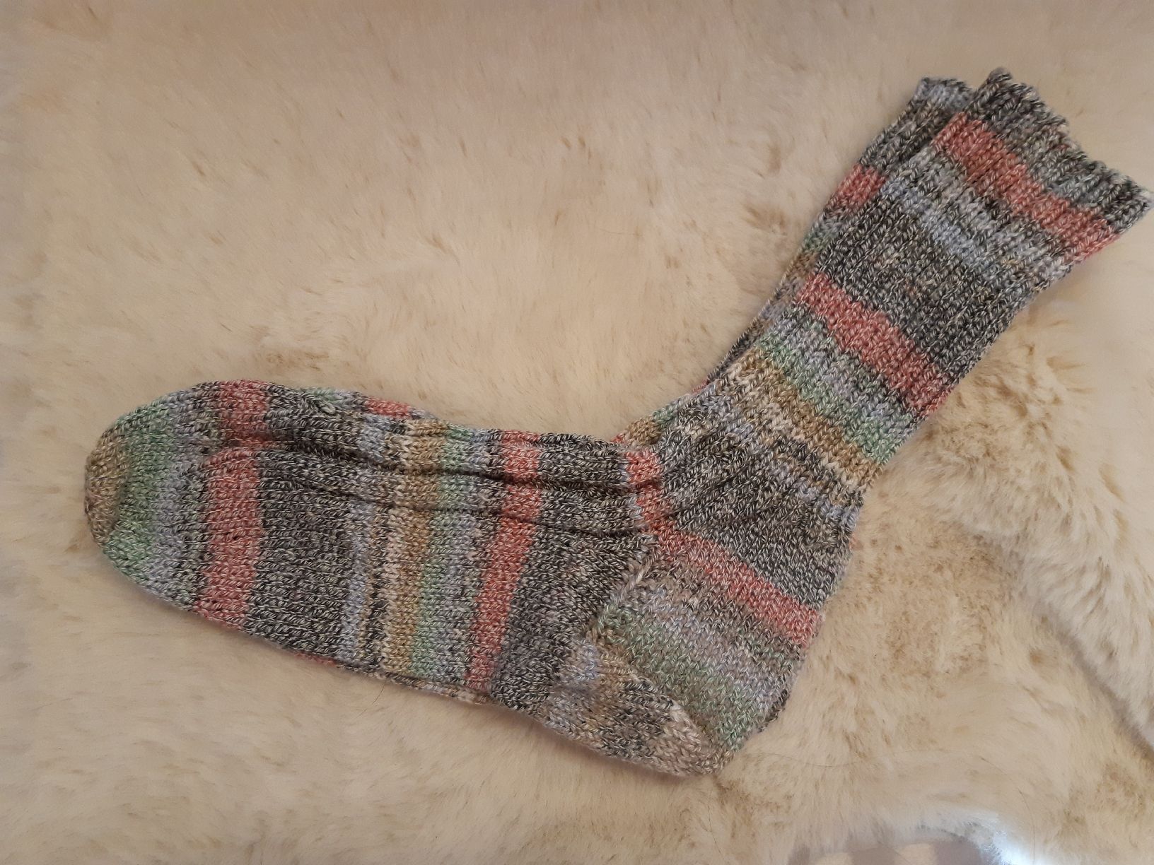 Calze: Handgestrickte Wollsocken  42/43 NEU – Nuovo (secondo la descrizione) da Toffen venduto da Gwunderegge77 1