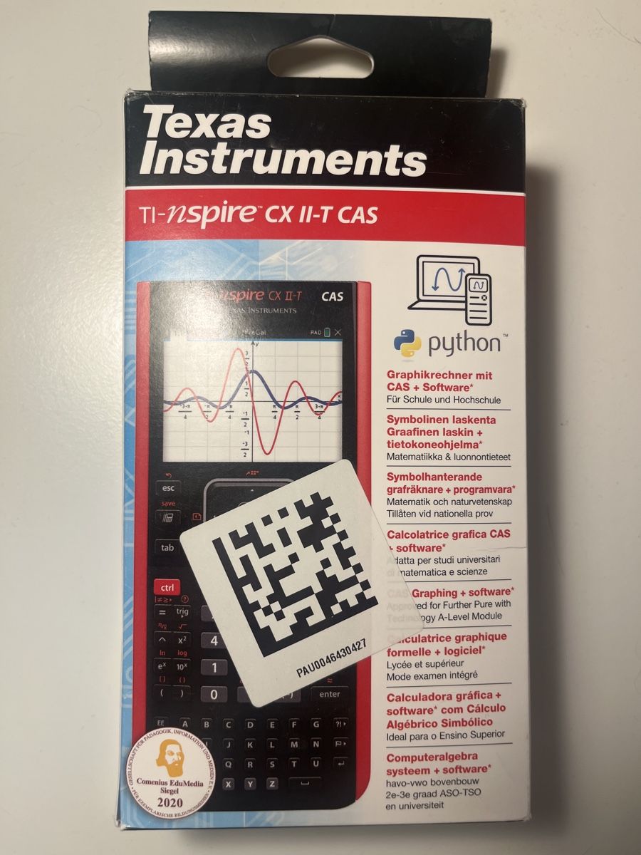 Texas Instruments TI-Nspire CX II-T CAS Taschenrechner (Neu (gemäss ...