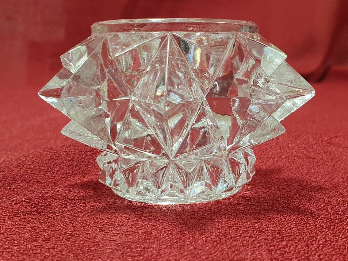 Portacandele: Bleikristall Glas Kerzenhalter – Usato da Abtwil AG venduto da MaVo.0710 1