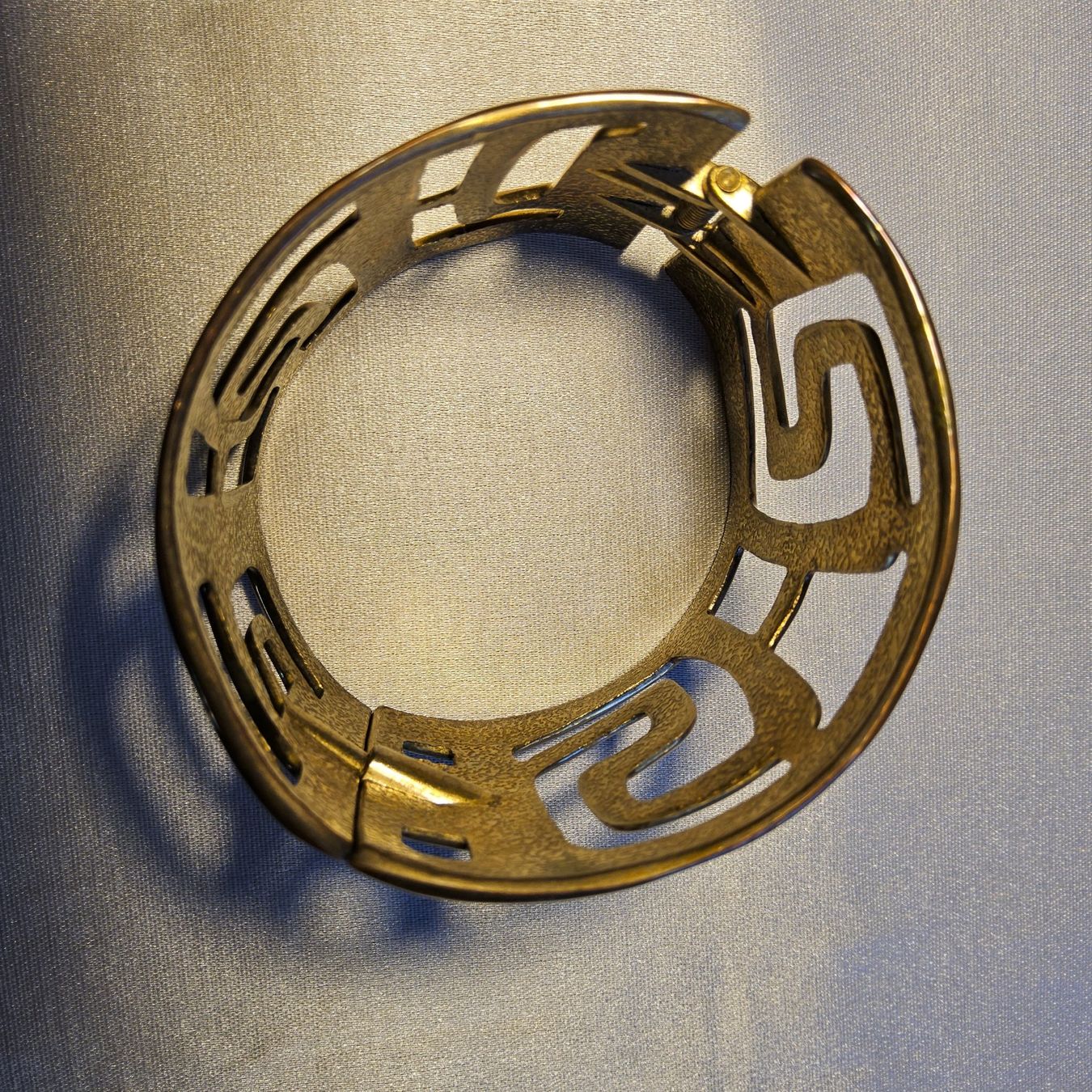 Armbänder & -reifen: Schicker Modernist Armreif Versilbert 50er – Gebraucht aus Zürich von Aleick 4
