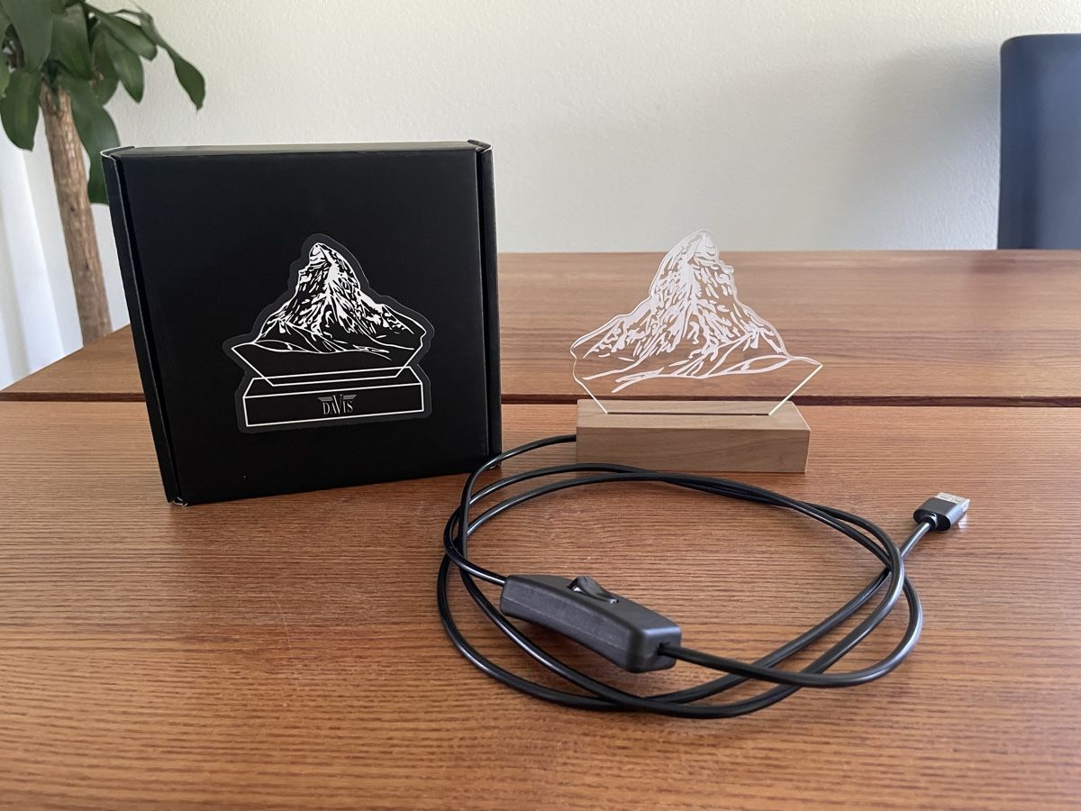 Lampade: Tischlampe Matterhorn – Usato da Hüniken venduto da Skarface85 1