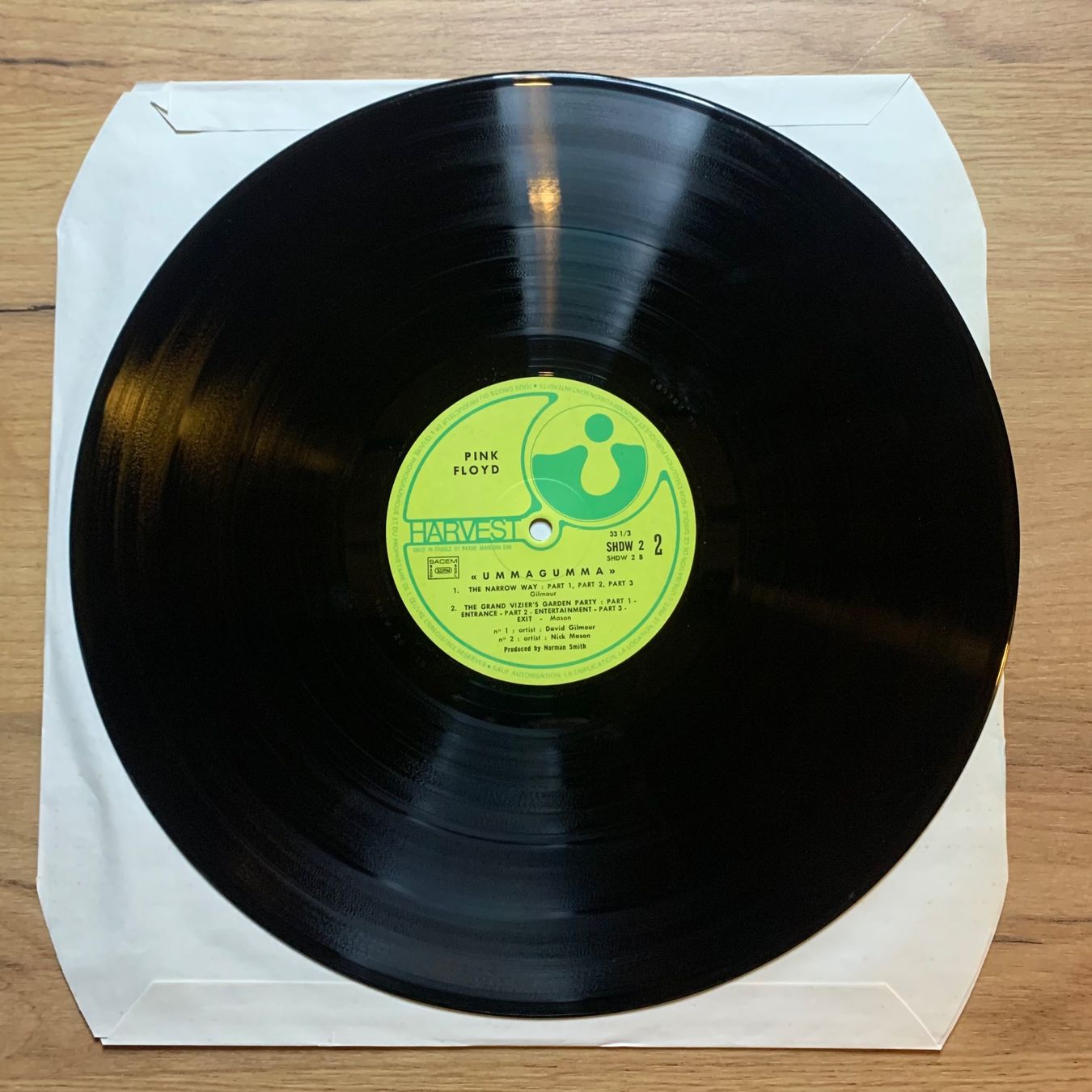 Dischi in vinile: PINK FLOYD - UMMAGUMMA...RE FR 1972...VG+/VG+ – Usato da Gals venduto da Diskopatshop 3