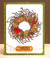 Penny Black Cling ** Kranz **