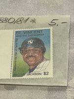 Briefmarke Reggie Jackson New York Yankees
