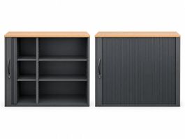 Abschliessbarer Rollladenschrank / Aktenschrank
