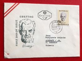 Briefmarken aus Brief  Österreich gestempelt