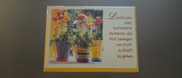 Grusskarte mit Umschlag