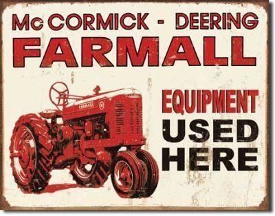 Insegne: Blechschild - Farmall Traktoren – Nuovo e nell'imballaggio originale da Ennetbürgen venduto da open24shop
