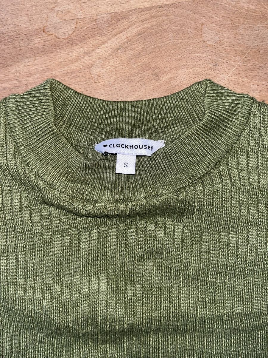 Maglioni & Felpe: Pullover Oberteil olivgrün, Gr. S – Usato da Stäfa venduto da jo1735 1