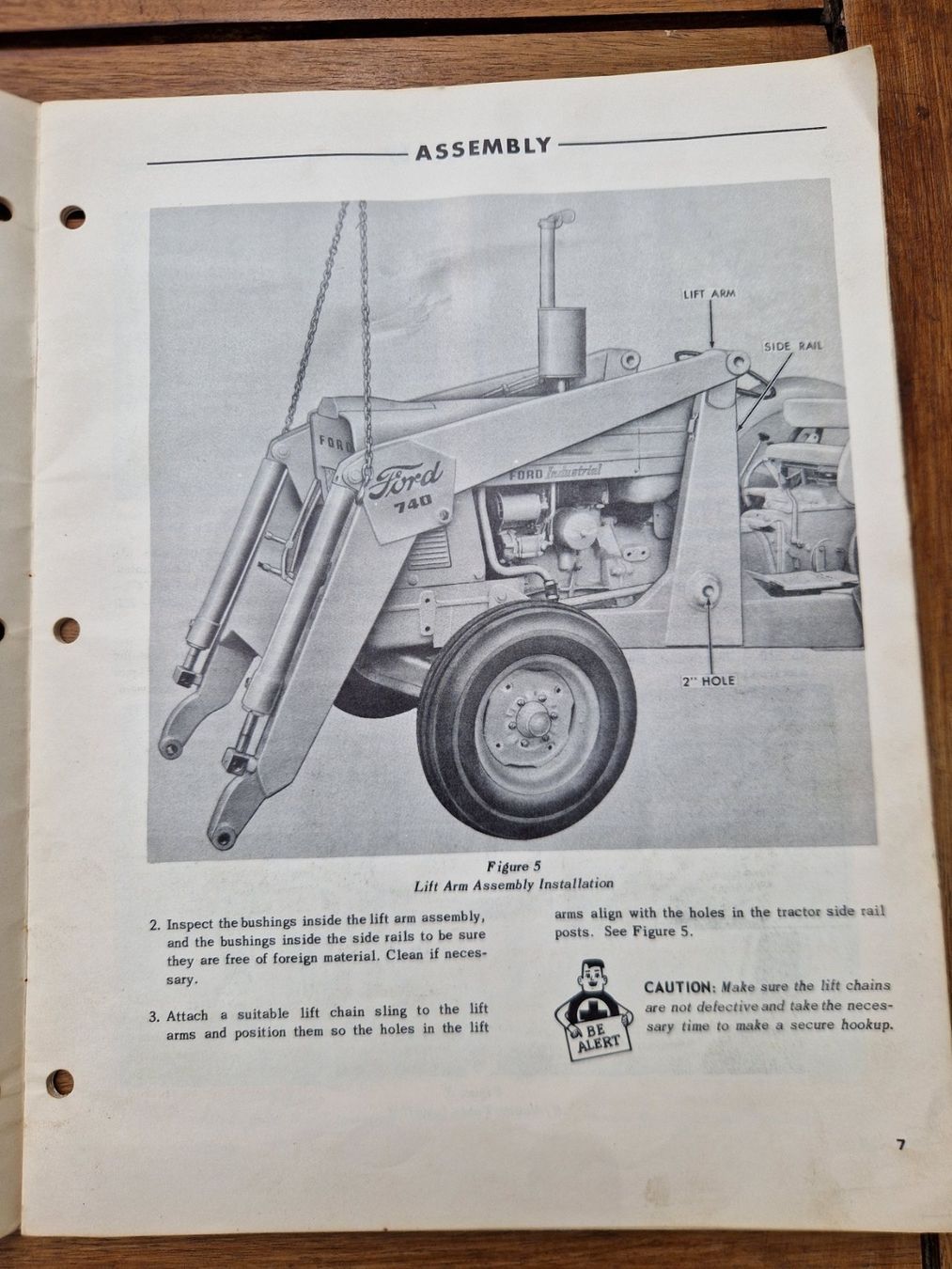 Ford Trattori: Original Ford Oldtimer Traktor Frontlader Montage Anleitung – Usato da Dürnten venduto da Bachtel84 2
