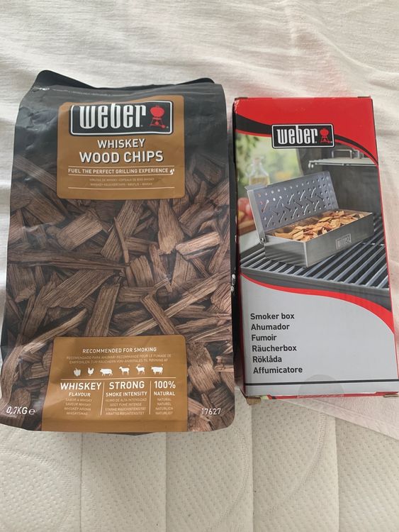er Smoker Box & Whiskey Wood Chips Kaufen auf Ricardo