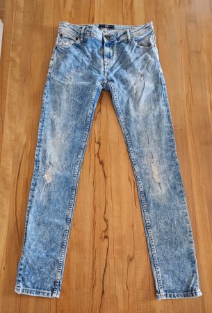 Jeans Herren meliert Gr. S