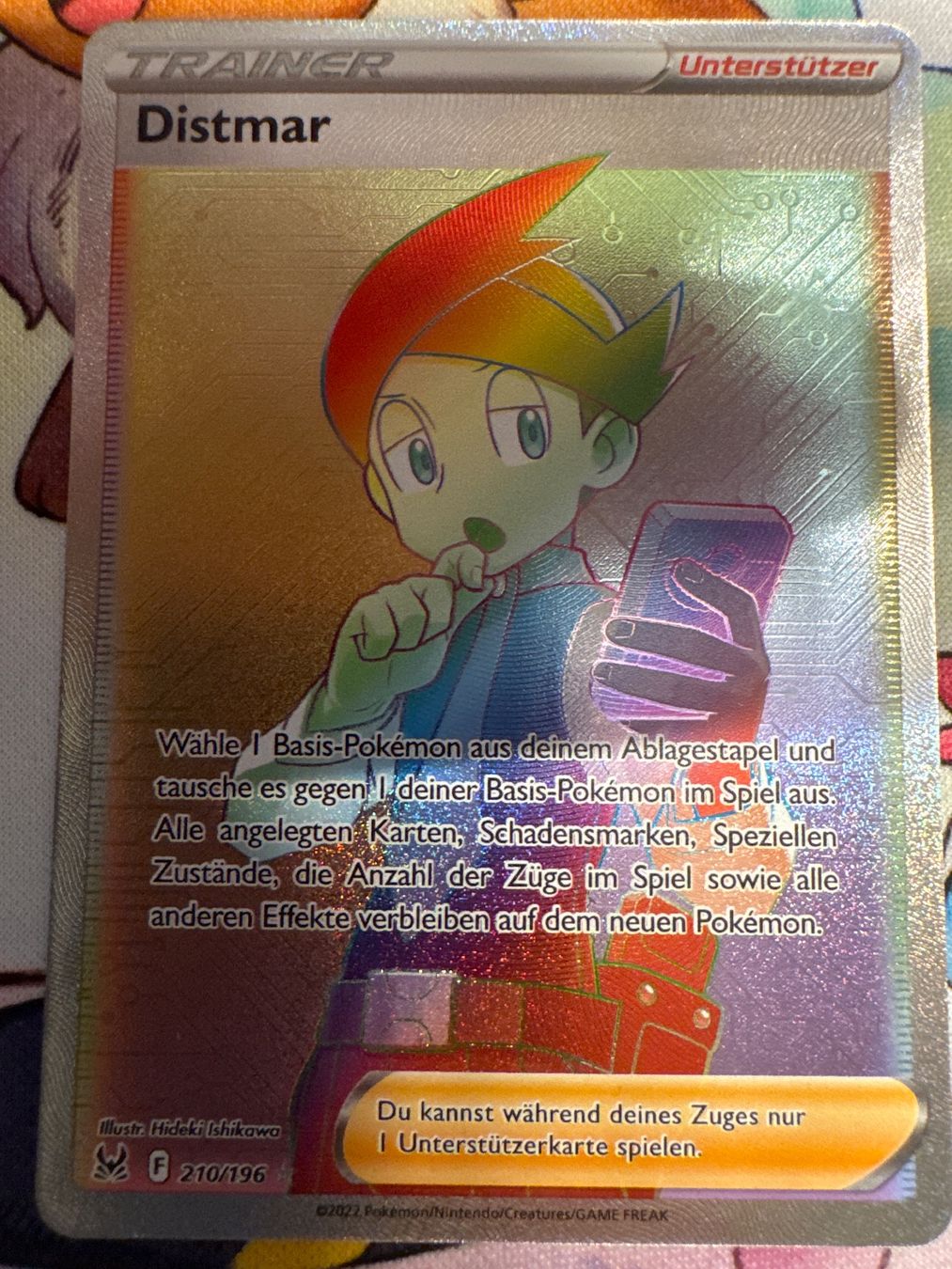 Pokémon Carte collezionabili: Distmar LOR210 DE - Verlorener Ursprung Pokemon – Nuovo (secondo la descrizione) da Wil SG venduto da Prof.Eich