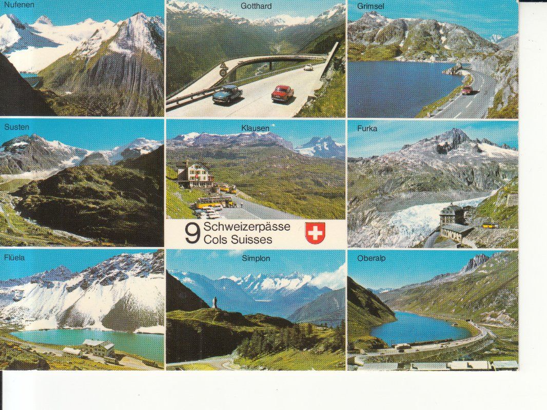 Cartoline postali: 9 Schweizerpässe 1982 – Usato da Bürglen TG venduto da StampGraf