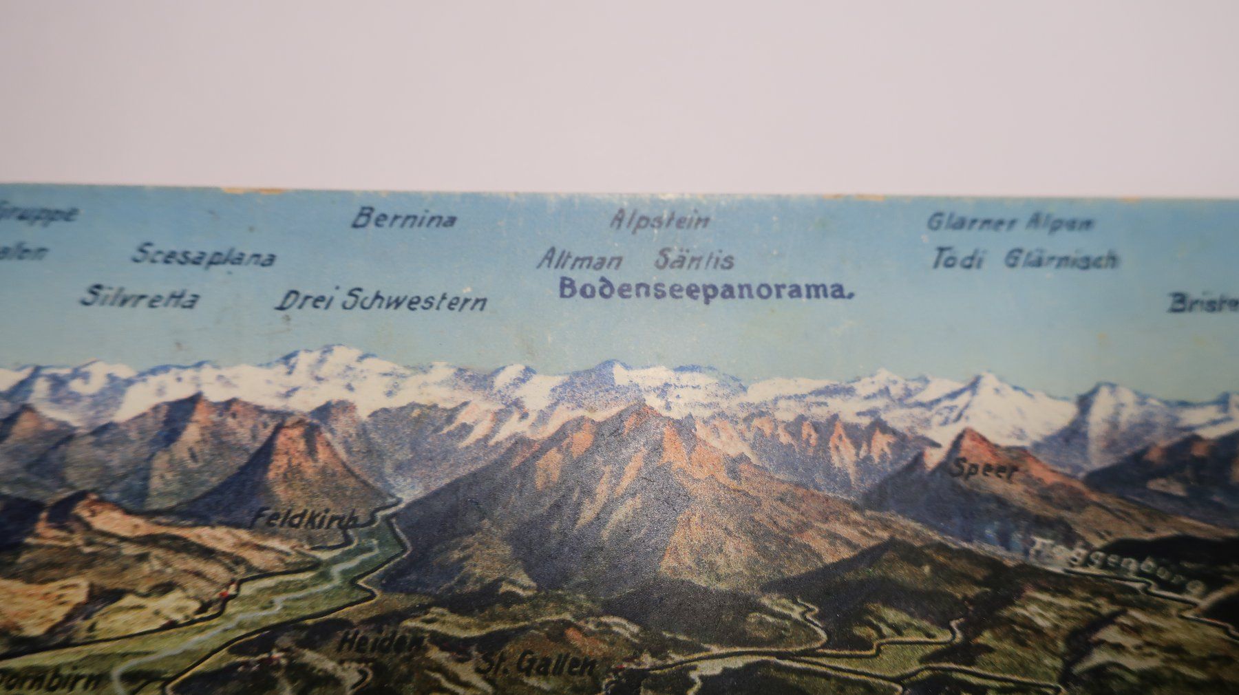 Cartoline postali: Bodensee Panorama  1928 – Usato da Cormoret venduto da Pascalll2001 3