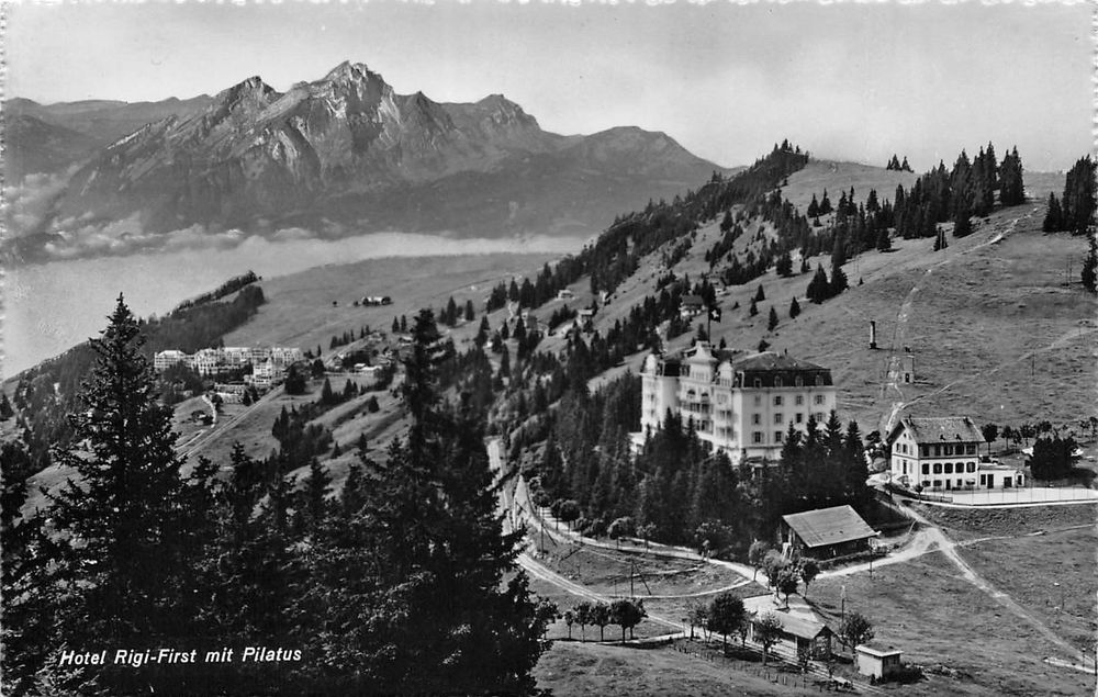 2x Rigi, Hotel Rigi-First, Rigi-Kulm (Gebraucht) in Ottikon b.Kemptth ...