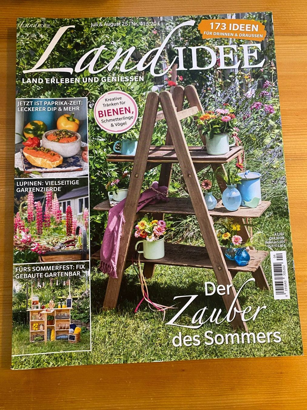 Riviste & Magazine: MAGAZIN HEFT LANDIDEE-JULI-AUGUST 2025 – Usato da Meienried venduto da ManuelaBoutique 2