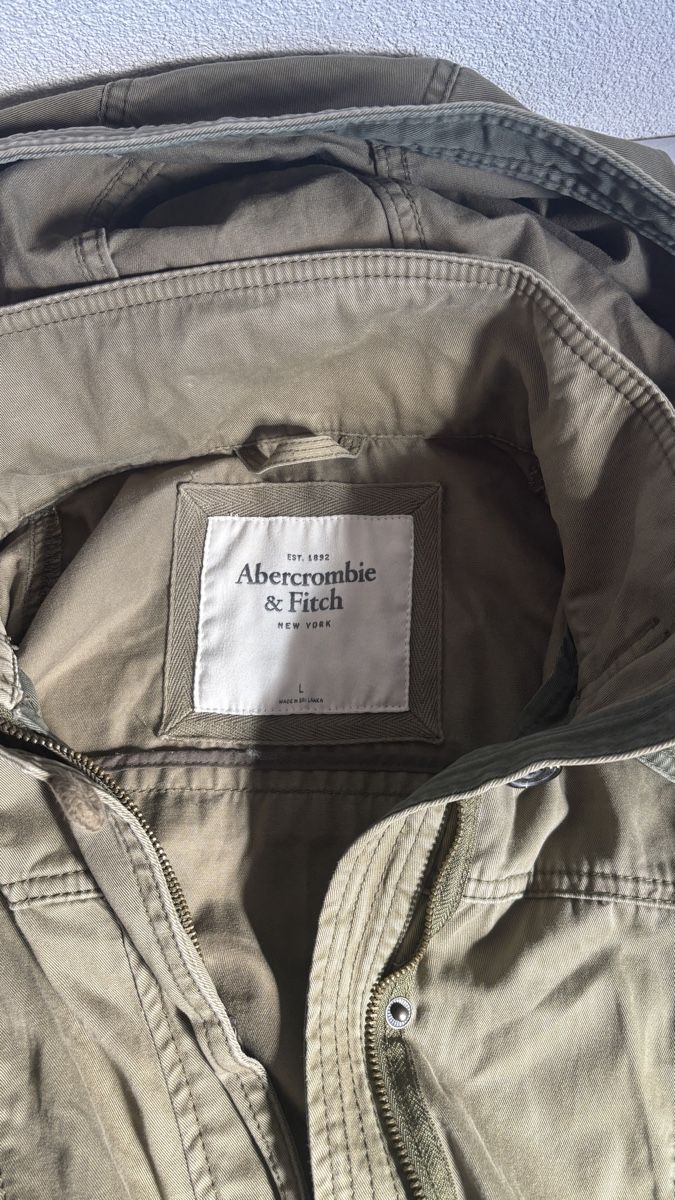 Abercrombie Giacche: Abercrombie & Fitch Utility Jacke, Gr. L – Nuovo (secondo la descrizione) da Vilters venduto da Sidsel_M 3