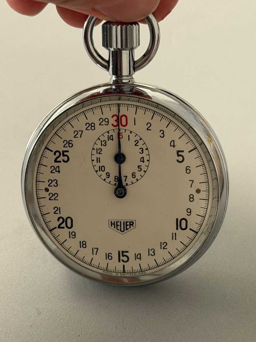Tag Heuer Uhren: HEUER STOPPUHR 50MM  SELTE – Gebraucht aus Neftenbach von Taschen-Uhren 4