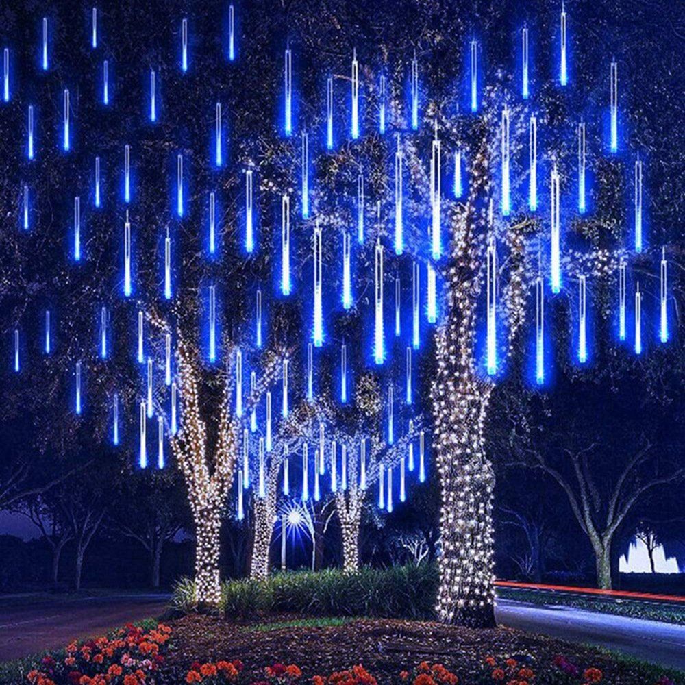 Ghirlande e barre luminose: LED Lichterketten Schneefall efekt 8 x 30cm – Nuovo e nell'imballaggio originale da Uerkheim venduto da Justi.y