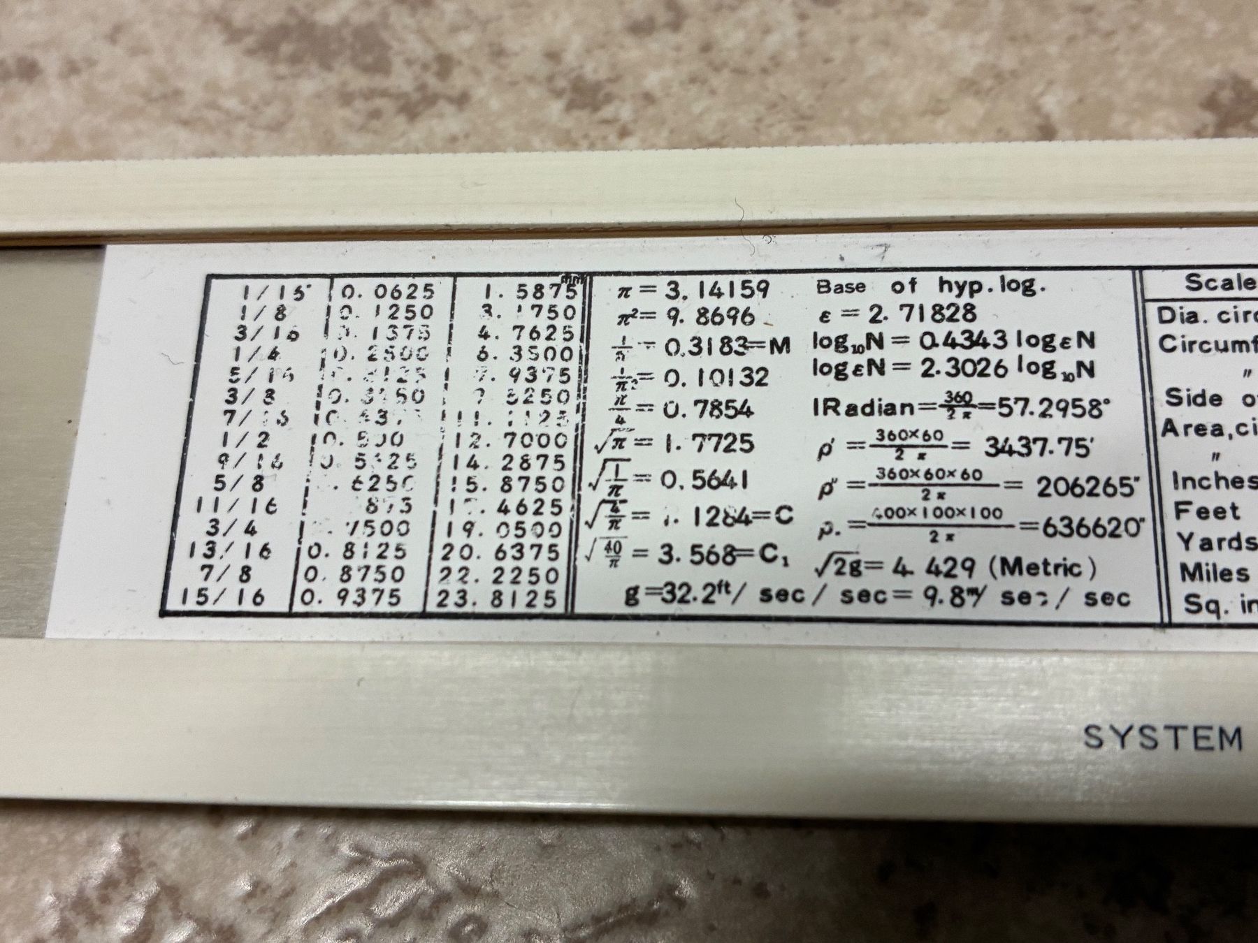 Misurare: Rechenschieber Rietz No.64 / 60ziger – Usato da Horw venduto da adler65 6