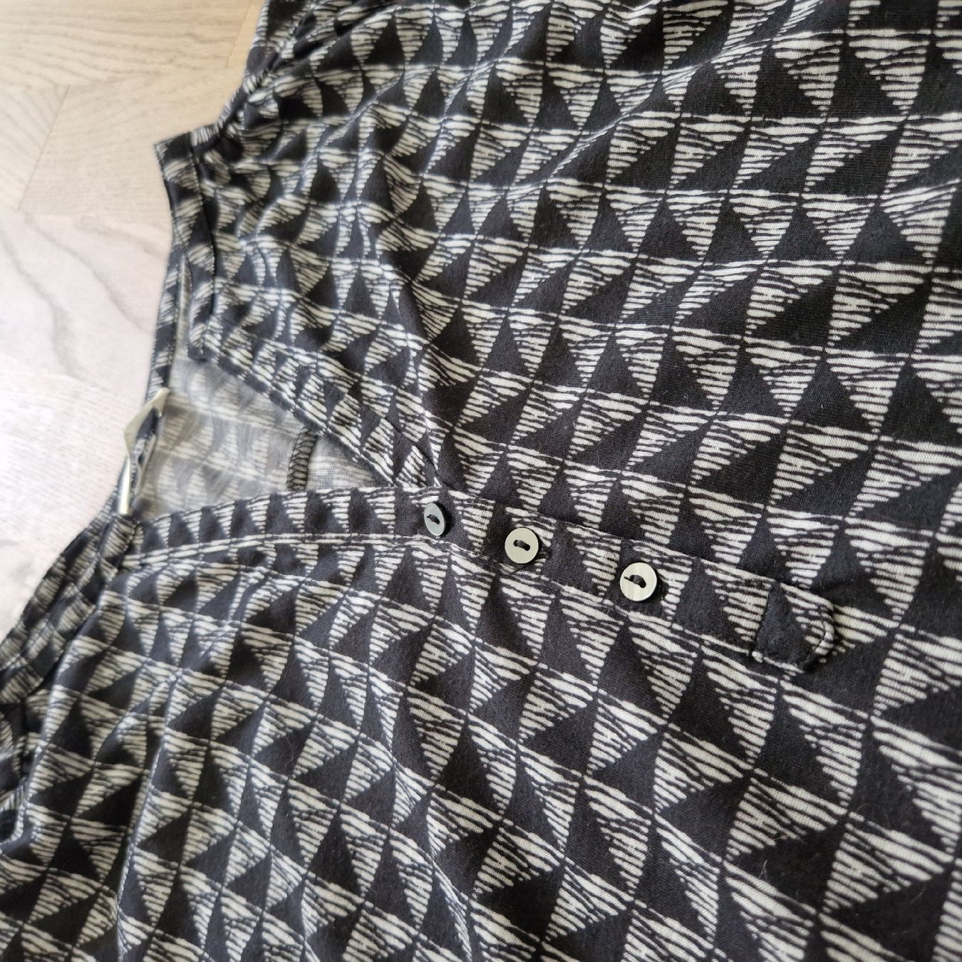 H&M Camicette: Schicke Bluse von H&M mit Muster, Grösse S/ M – Usato da Nendeln venduto da Zopfie_ 2