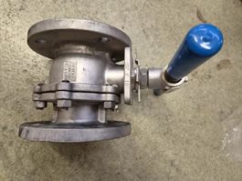 Kugelhahn mit Flansch, 2 1/2 Zoll 