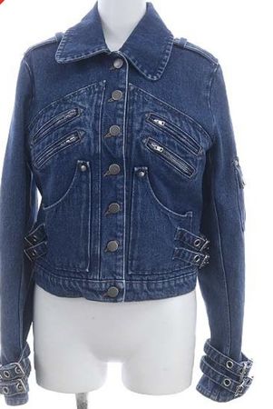 Giacca in denim Miu Miu tg S 