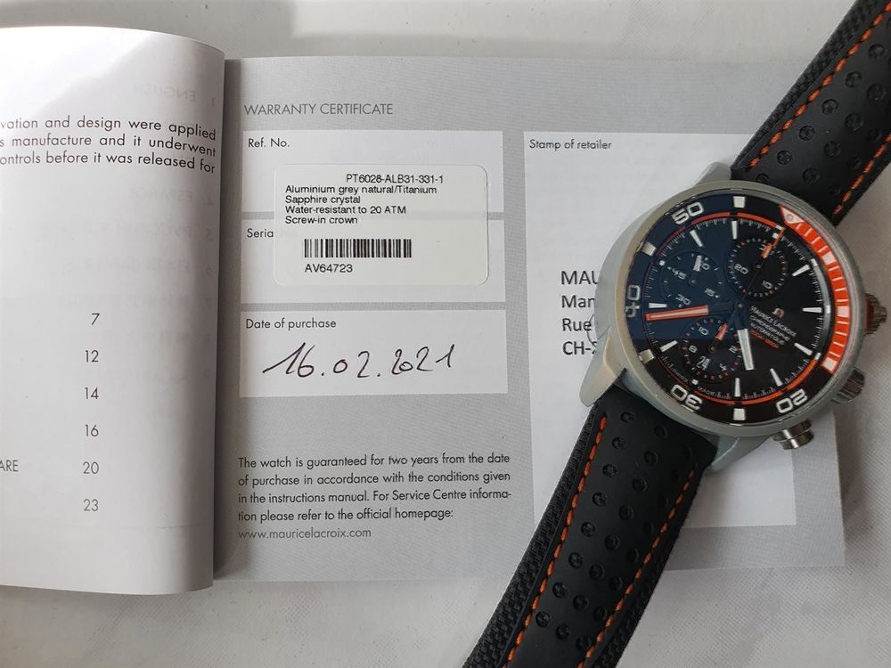 Maurice Lacroix Orologi: Maurice Lacroix Pontos S Extreme – Nuovo e nell'imballaggio originale da Neunkirch venduto da internet-shop 6