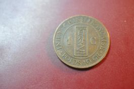 Indochine 1 centime 1887