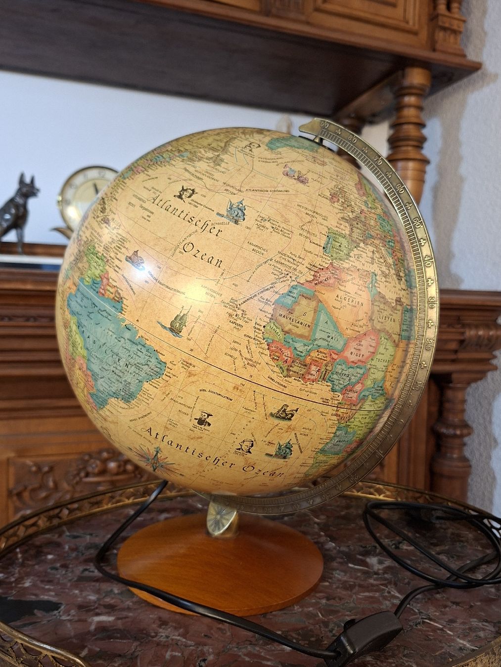 Altro in Decorazioni & Accessori:  Replogle Scanglobe Leuchtglobus Welt  – Usato da Steffisburg venduto da ZeitReise_