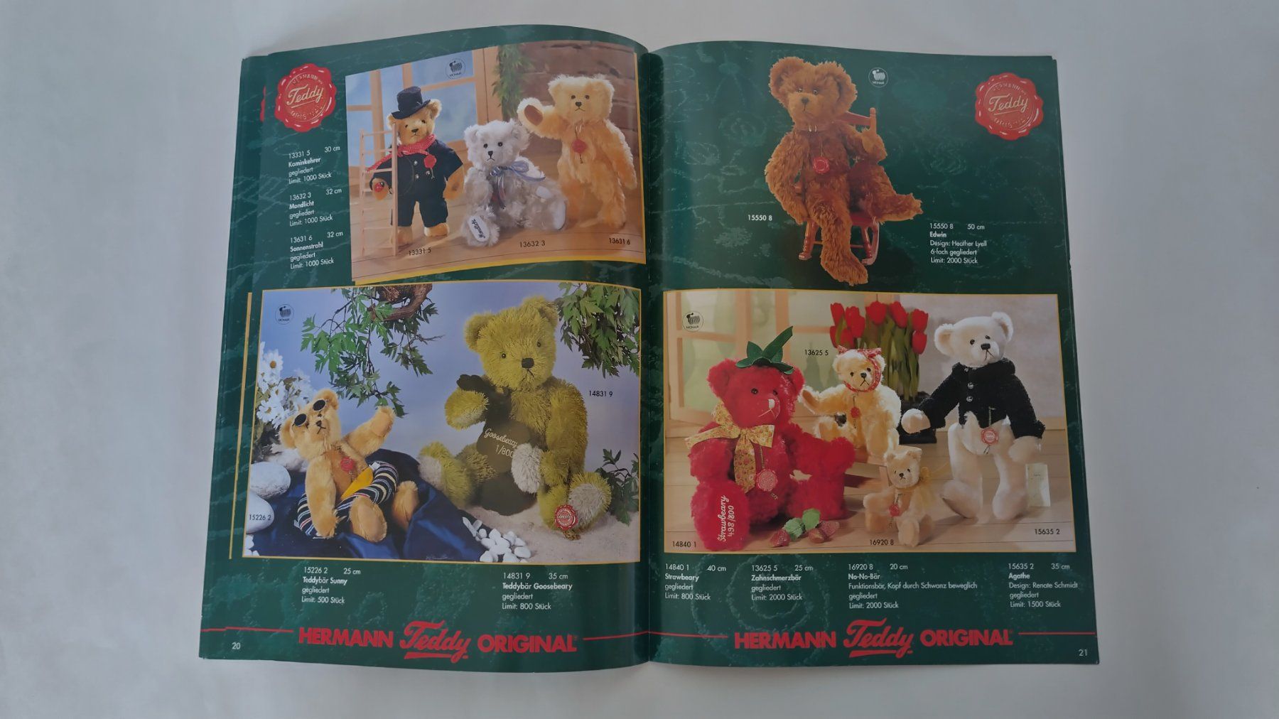 Libri: Hermann Teddy Katalog 2000 mit 36 Seiten ab Fr. 4.- – Usato da Bellach venduto da JingleJerry 4