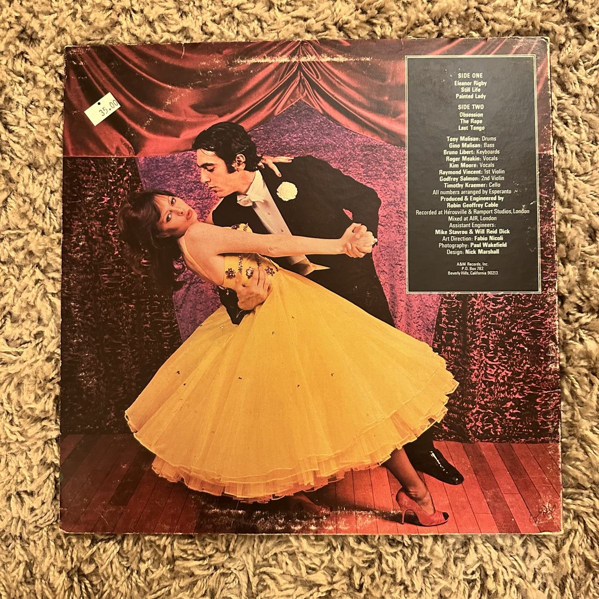 Dischi in vinile: Esperanto - Last Tango LP – Usato da Viganello venduto da md__2rd2 1