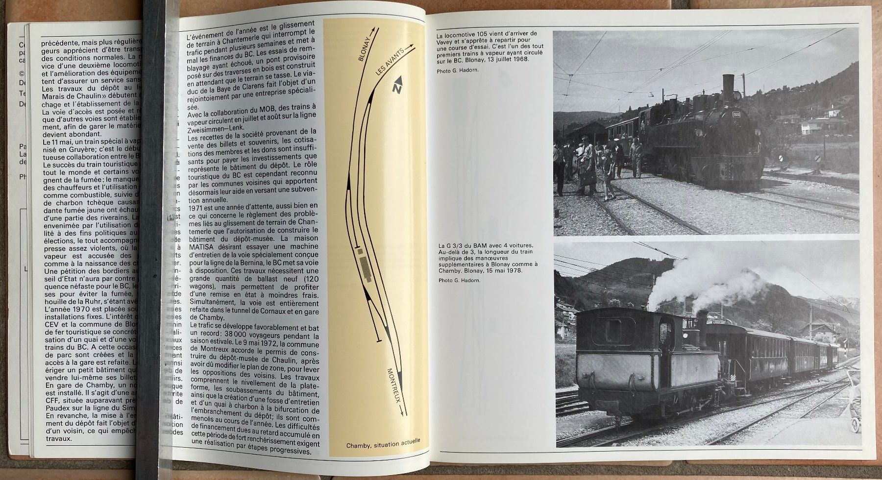 Bücher: Chemin de fer-musée Blonay-Chamby - S. Jarne – Gebraucht aus Versoix von Decapod 3