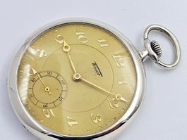 Tissot Taschenuhr 800 Silber