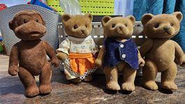 Antike Bärchen und Äffchen Vintage / Retro