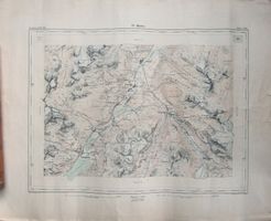 St. Moritz Siegfriedkarte Erstausgabe