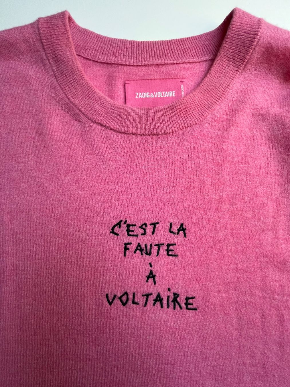 Maglioni & Felpe: Pull Zadig & Voltaire rose, taille L – Usato da Lausanne venduto da alcd_1005 4