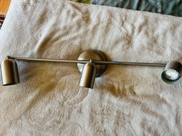 Tolle Deckenlampe Metall mit 3 flexiblen Leuchten