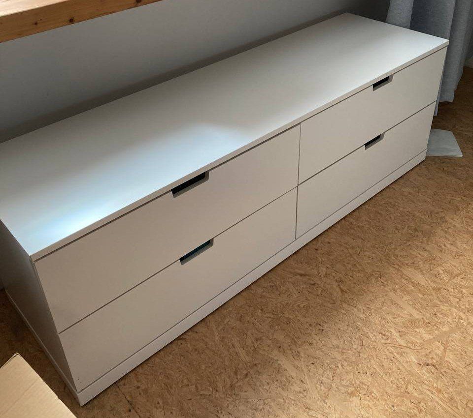 Ikea Cassettiere: Weisse Kommode fast wie neu (NORDLI) – Usato da Bern venduto da Lu.Ma