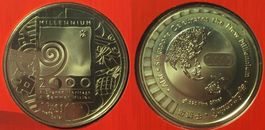 Singapur Trade Dollar US 1$ 2000 Silber RAR! PP