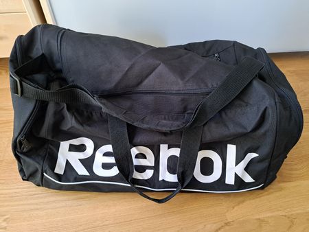 Reebok Sporttasche, schwarz