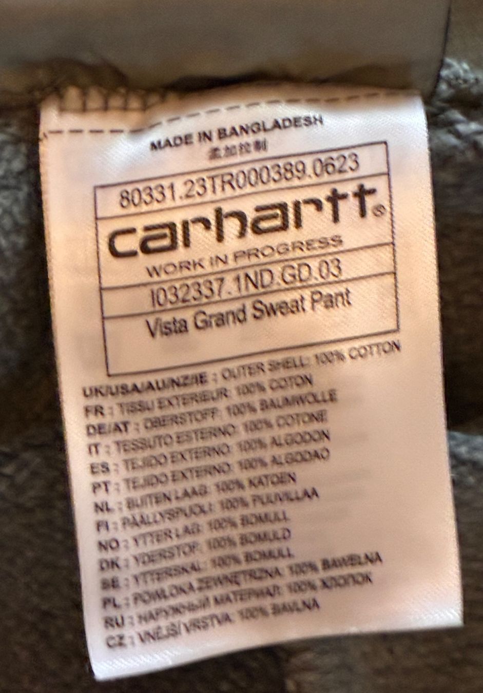 Carhartt Pantaloni: 2 pantalons Carhartt WIP – Usato da Bouveret venduto da Flurry1987 4