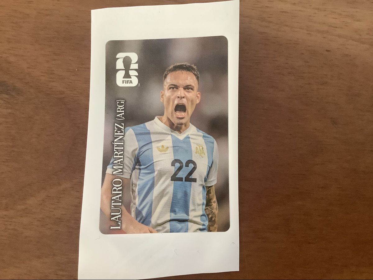 Carte collezionabili: CC Sticker Lautaro Martínez – Nuovo (secondo la descrizione) da Full-Reuenthal venduto da Firu