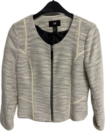 H&M Bouclé Blazer, Grösse 44, Top Zustand
