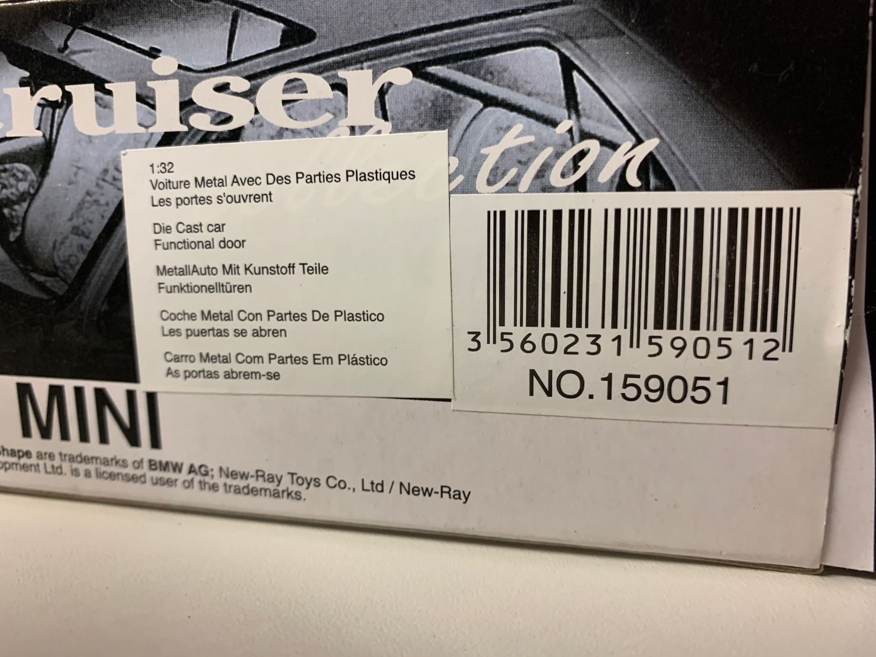 Cooper Modellini d'auto: Mini Cooper 2002 1:32 New Ray OVP – Nuovo (secondo la descrizione) da Kerzers venduto da tisyayasuBE 7