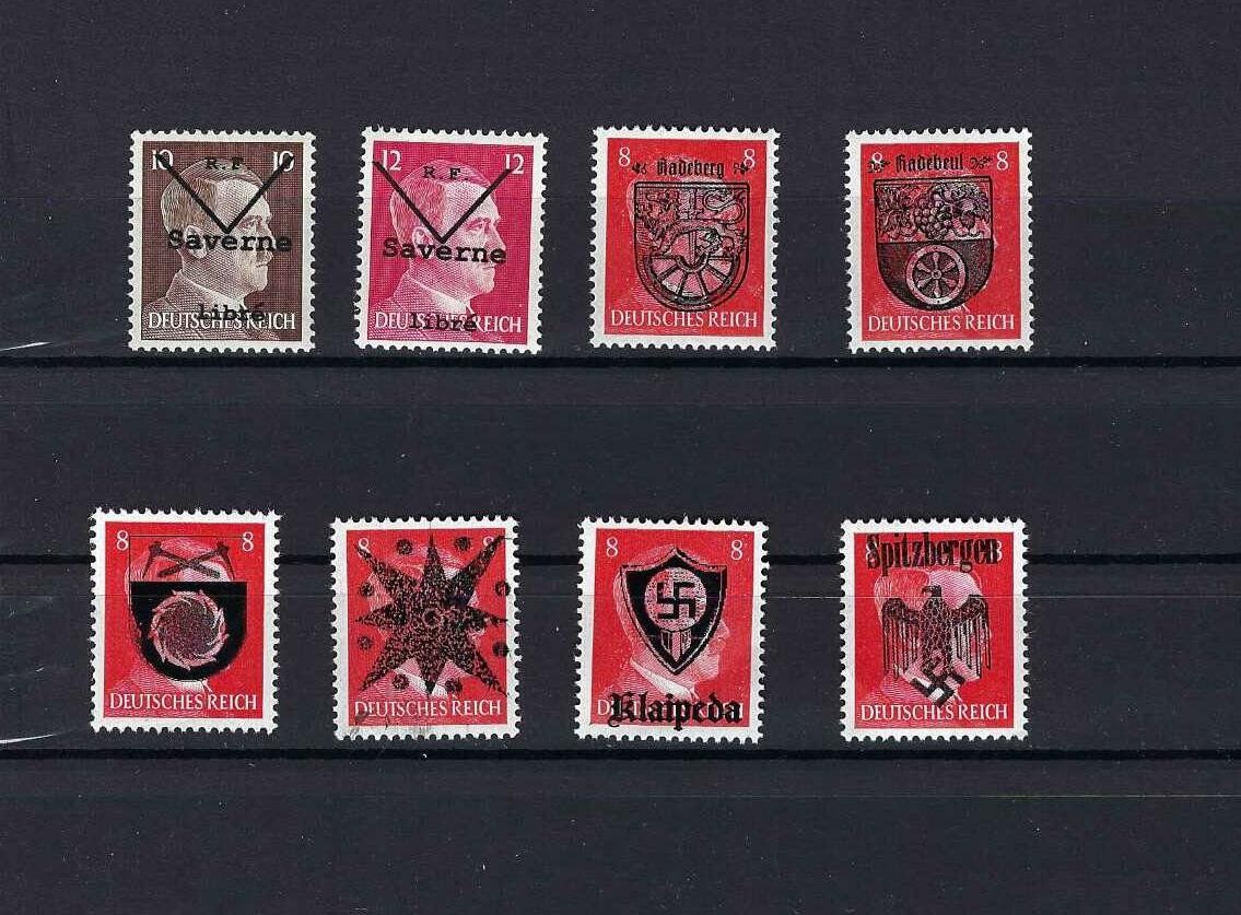 Alle Briefmarken: Hitler mit Aufdruck ** – Neu und originalverpackt aus Altstätten SG von Nandodax